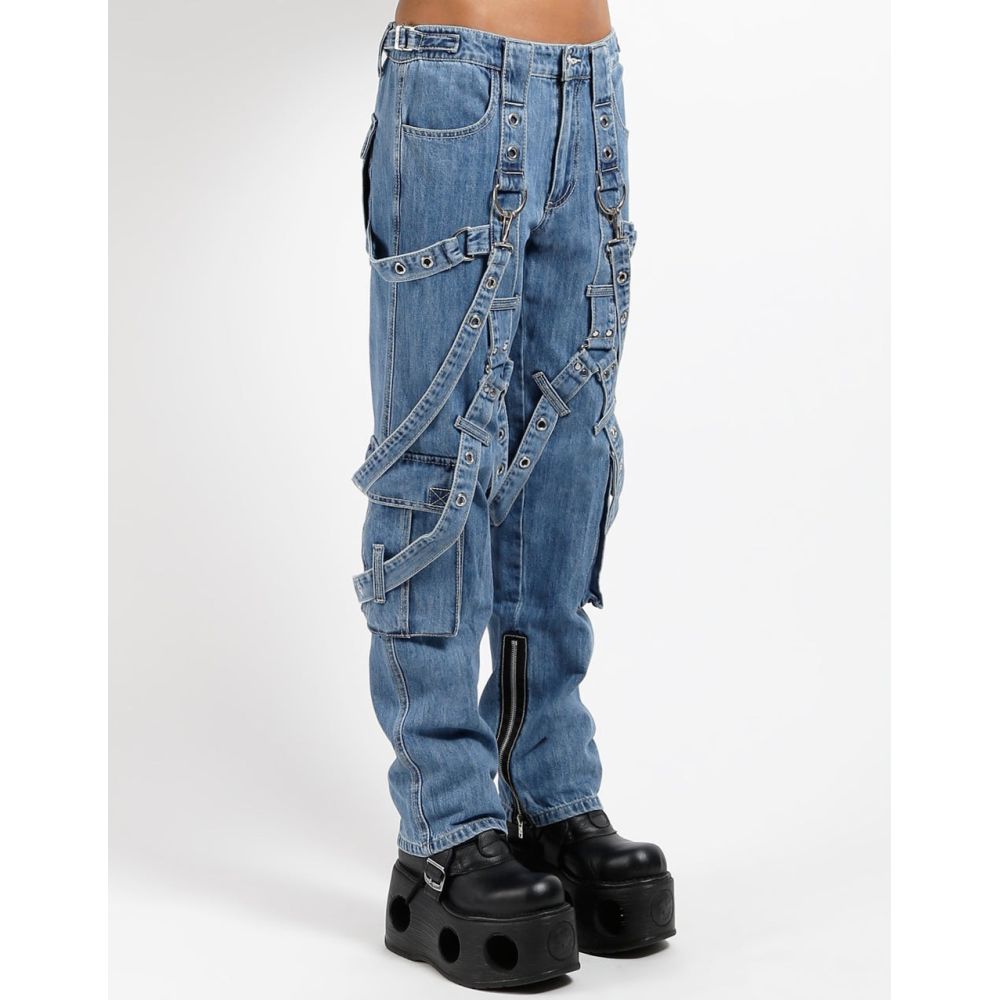 Tripp NYC - YHarness Weite Hose - Blau
